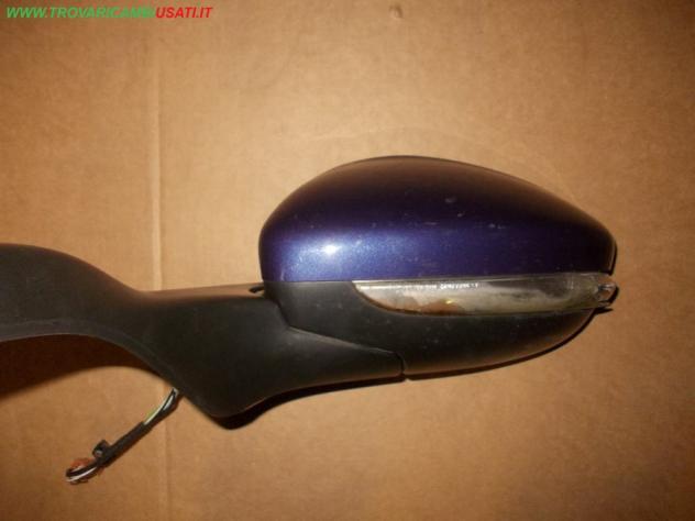RETROVISORE EST.S.regolazione elettrica BLU MET 7 FILI (CON FANALINO DA SOST.) PEUGEOT 208 (A9) Vetri e Retrovisori Cristalli Retrovisori Retrovis