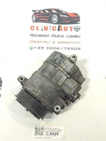 COMPRESSORE A/C MERCEDES SLK W171 2° Serie A0012305411 272942 benzina 2996 (0411)