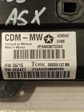 CENTRALINA PORTA SX GUIDA CHRYSLER 300 C Touring 56038722A0 P56038722A0 (04) - Foto 2