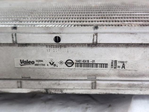 144614EA1B RADIATORE INTERCOOLER SCAMBIATORE ARIA/ARIA RENAULT MEGANE 4 1.5 D 81KW 6M 4P (2017) RICAMBIO USATO - Foto 5