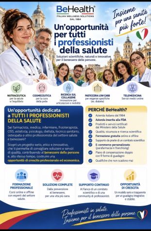 Operatore olistico per progetto di salute on line