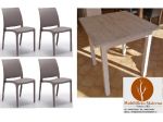 Set Completi Bari Sedie e Tavoli Per Arredamento Bar Ristoranti Pizzerie