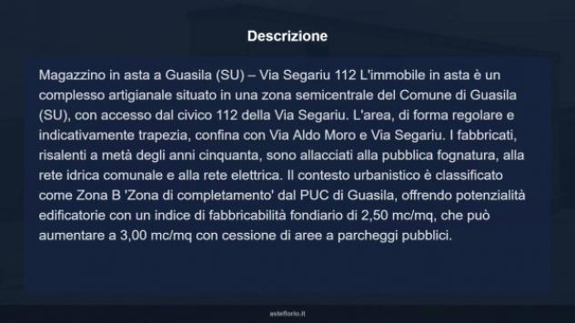 Immobile in asta di 936 m² in vendita a Guasila - Foto 7