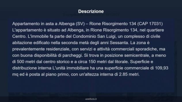 Immobile in asta di 109 m², box auto in vendita a Albenga - Foto 18
