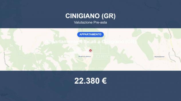 Immobile in asta di 102 m², box auto in vendita a Cinigiano