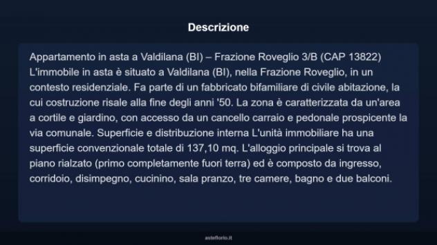 Immobile in asta di 137 m², box auto in vendita a Valdilana - Foto 5