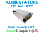 Alimentatore stabilizzato 12V 50A 600W - switching