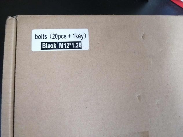 Bulloni ruote cerchi M12x1.25 28mm - Foto 4