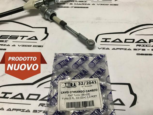 Cavo Cambio Selezione Marce Fiat Punto 1.3 Mjet 55186859 - Foto 2