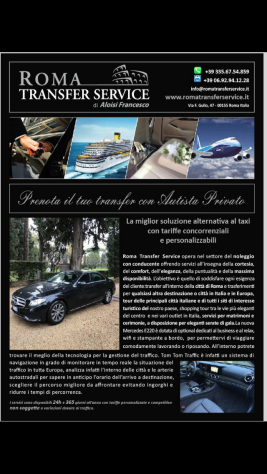 Taxi private Rome Transfer Service Airport Rent a car with driver to Roma NCC - Foto 3