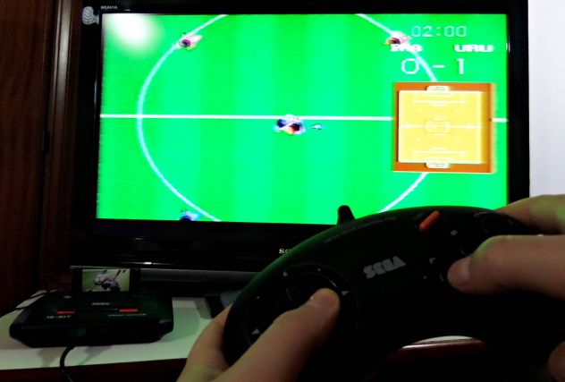 Sega Mega Drive 2 (Boxato) (Giochi preziosi) completo + gioco - Foto 3