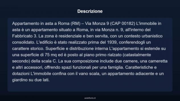 Immobile in asta di 75 m² in vendita a Roma - Foto 4