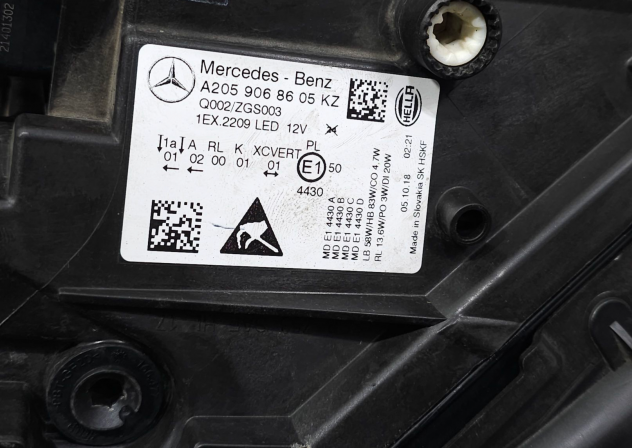 FARO ANTERIORE DESTRO MERCEDES Classe C (W205) (2013-) A2059068605 (13) - Foto 12