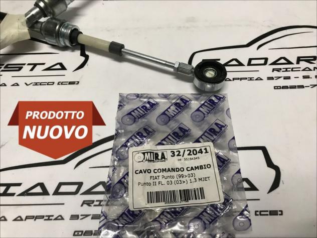Cavo Cambio Selezione Marce Fiat Punto 1.3 Mjet 55186859 - Foto 3
