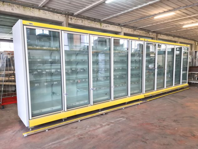 murale freezer per prodotti confezionati market usato