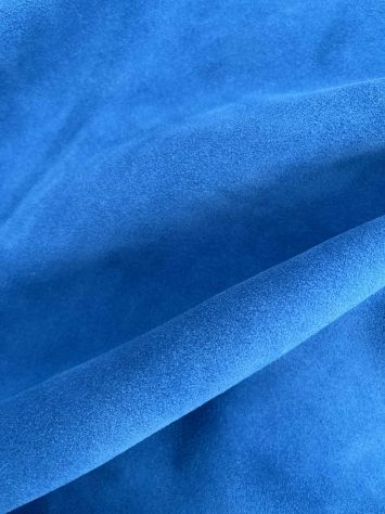 Pellame scamosciato Azzurro – Sp. 0.8 - Foto 7