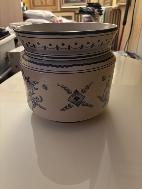 UN VASO COME NUOVO MA VINTAGE ANNI 70/80,IN CERAMICA,MARCA DERUTA MADE IN ITALY - Foto 8