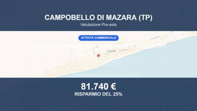 Immobile in asta di 1014 m² in vendita a Campobello di Mazara