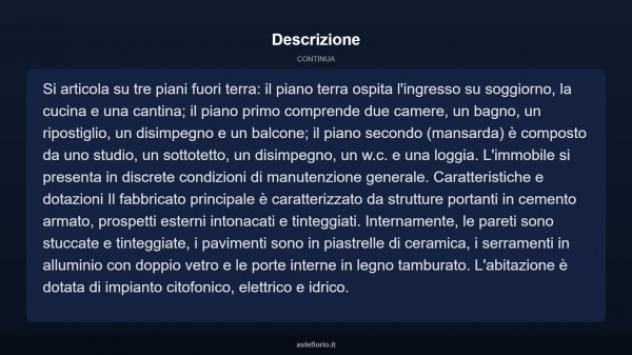 Immobile in asta di 174 m², box auto in vendita a Vignole Borbera - Foto 11