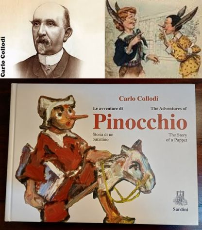 Le avventure di Pinocchi, C, Collodi, Edizione Sardini 2012.