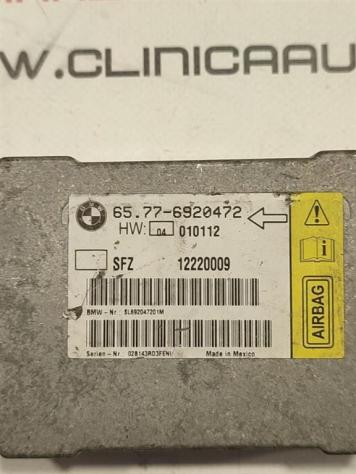 CENTRALINA AIRBAG BMW Serie 7 E65/E66/E67/E68 6577 6920472 N67398D1 (0105) - Foto 2