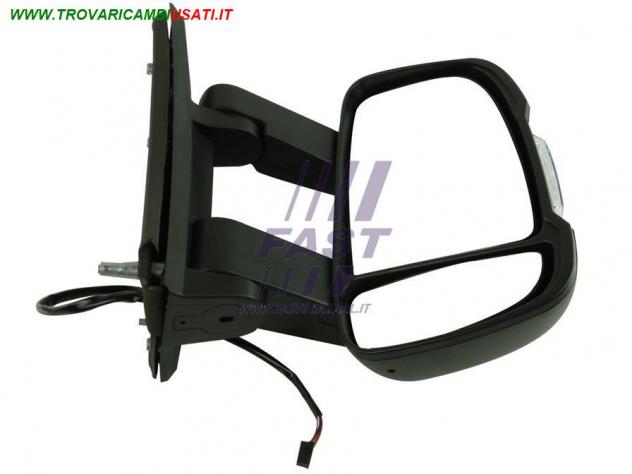 SPECCHIETTO FIAT DUCATO 06/ 14 ELETTR MEDIO DX RISCALDATO 8 PIN W16W FT88271 Vetri e Retrovisori  Cristalli  Retrovisori  Retrovisore