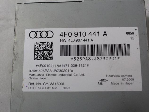 4F0910441A CENTRALINA TELECAMERA POSTERIORE AUDI A6 SW 3.0 D 4X4 171KW AUT 5P (2009) RICAMBIO USATO - Foto 5