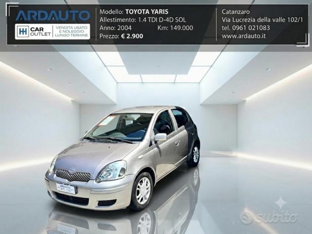 Toyota Yaris Tdi D-4D sol 5 porte 75 cv