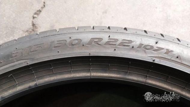 2 gomme 315 30 22 pirelli a150 - Foto 7