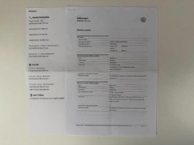 VOLKSWAGEN - Passat Variant - Passat Var. 1.6 TDI DSG Comfortline BMT - Foto 8