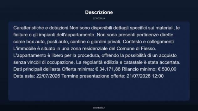Immobile in asta di 150 m² con più di 5 locali in vendita a Fiesse - Foto 5