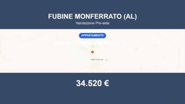 Immobile in asta di 150 m², box auto in vendita a Fubine Monferrato