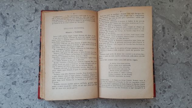 libro antico 1890 illustrato brevi racconti di storia con copertina rigida usato - Foto 10