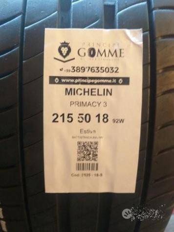 4 gomme 215 50 18 michelin a5535 - Foto 2