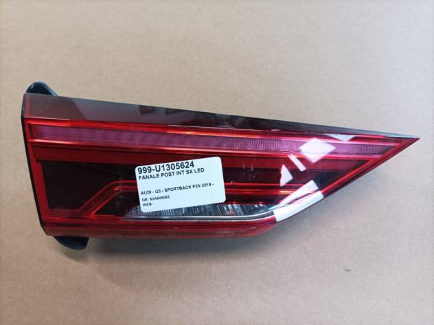 FANALE POST INT SX LED 999-U1305624 Parti elettriche  Fanaleria  Fanali  Fanale int. post. s AUDI - Q3 - SPORTBACK F3N 2019 -