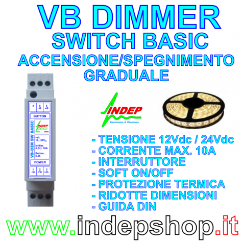 DIMMER/Interruttore Accensione graduale per strisce led - Soft Fade - Foto 3