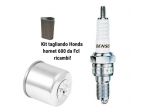 Kit tagliando Honda Hornet 600 filtro aria olio candela freni