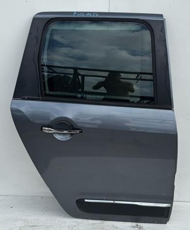 PORTA POST.D. GRIGIO MEDIO MET. C/ALZ. E SERR. VTR SCURO 999-U1307506 Carrozzeria  Lamierati esterni  Porte  Porta post. dx. CITROEN - C3 Picasso - 01