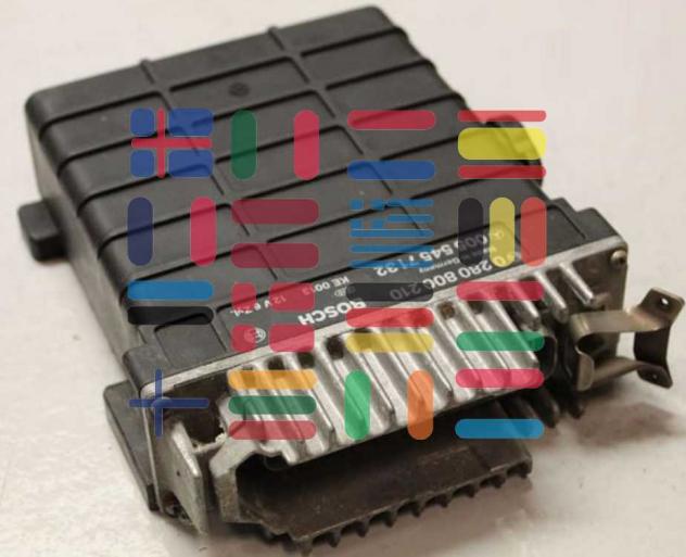 0280800210 0055457132 Mercedes Classe E W124 centralina motore Bosch