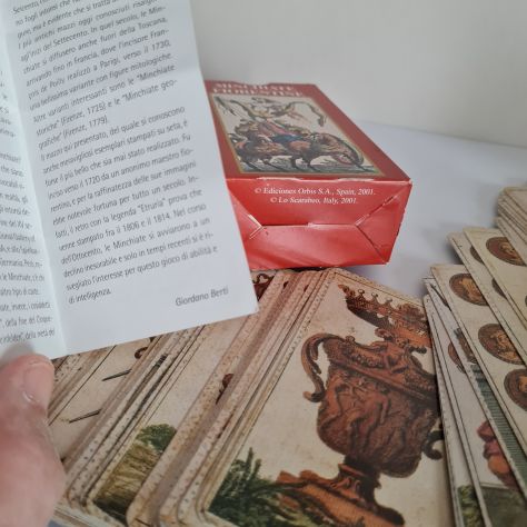 Minchiate Fiorentine, un mazzo carte divinatorie, con pieghevole storico di Gior - Foto 2
