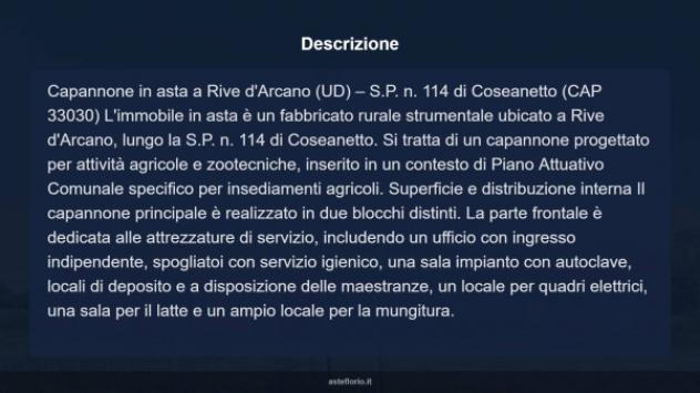Immobile in asta di 3000 m² in vendita a Rive d'Arcano - Foto 9
