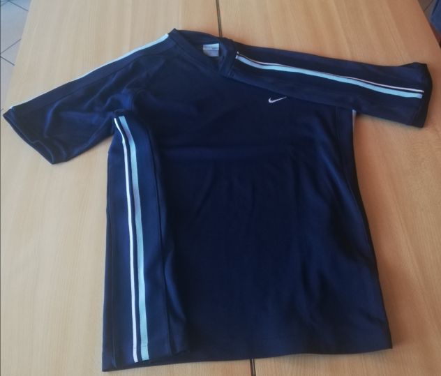 Maglia Blu Nike Tg M - Foto 5
