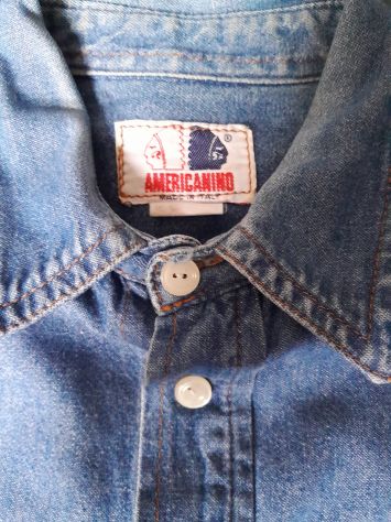 Americanino camicia jeans vintage 80 - Foto 5