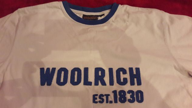 Shirt Bianca Woolrich Originale Tg M - USATA - Foto 2