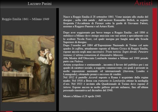 L. Pasini, importante dipinto a olio del 1925 - Foto 5