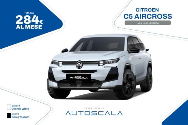 CITROEN C5 Aircross Hybrid 145 CV e-DCS6 Plus rif. 24140788