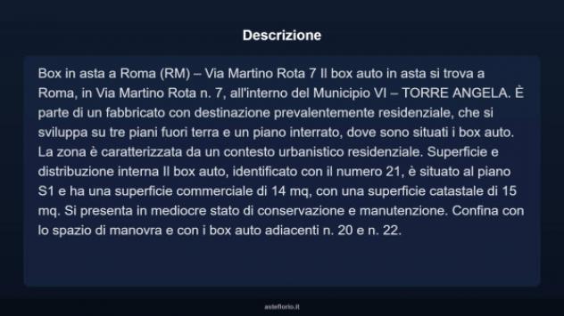 Immobile in asta di 14 m² in vendita a Roma - Foto 9