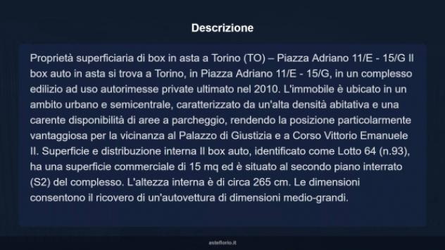 Immobile in asta di 15 m² in vendita a Torino - Foto 4