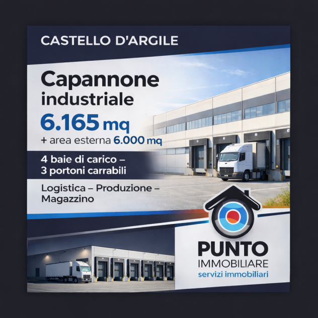 Capannone / Fondo in affitto a Castello d'Argile
