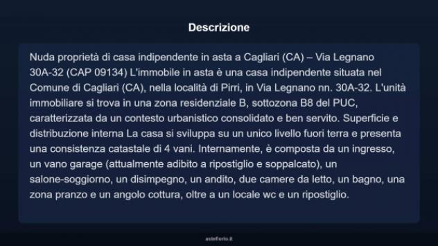 Immobile in asta di 60 m², box auto in vendita a Cagliari - Foto 4